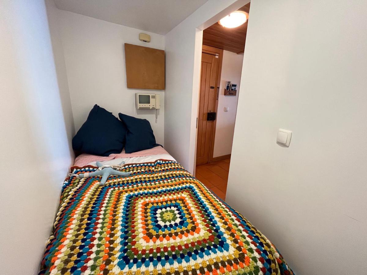 Apartamento T1 com vista mar a 1 minuto a pé da praia Sesimbra Exterior foto
